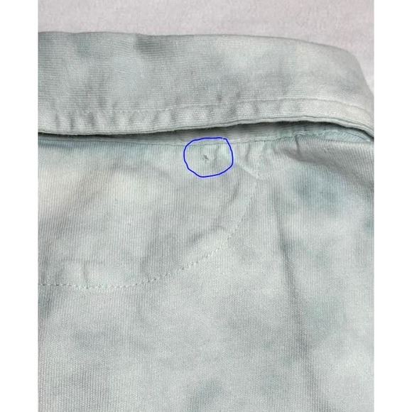 Polo Ralph Lauren Green White Tie Dye Short Sleeve Polo Shirt Boys XL 18-20 - Picture 8 of 10